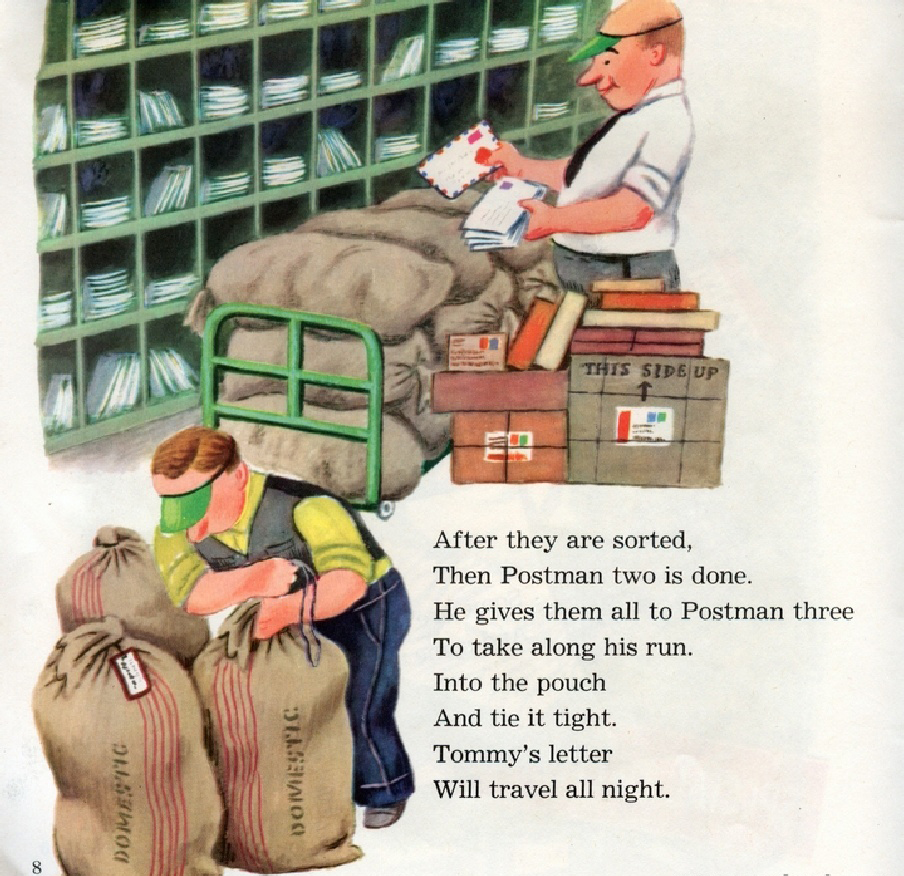 Seven Little Postmen (10),绘本,绘本故事,绘本阅读,故事书,童书,图画书,课外阅读